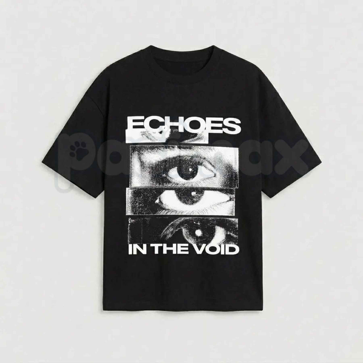 Retro Glitch Art Eye Print Shirt – Vintage Graphic Tees, Cyberpunk Vaporwave Surreal Unisex Cotton T-Shirt