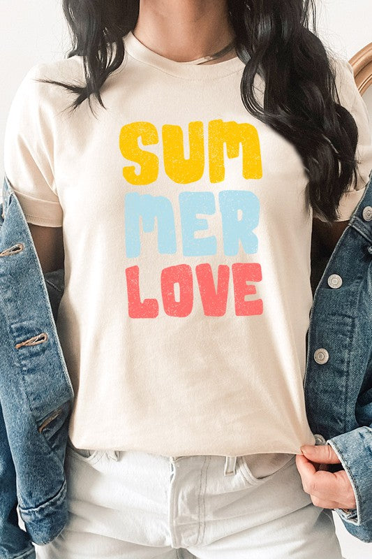 Summer Love Sun and Fun Adventure Graphic Tee T-Shirt