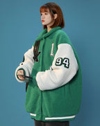 Women's Year 94 Furry Varsity Jacket
