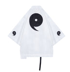 White Magatama Kimono Shirt