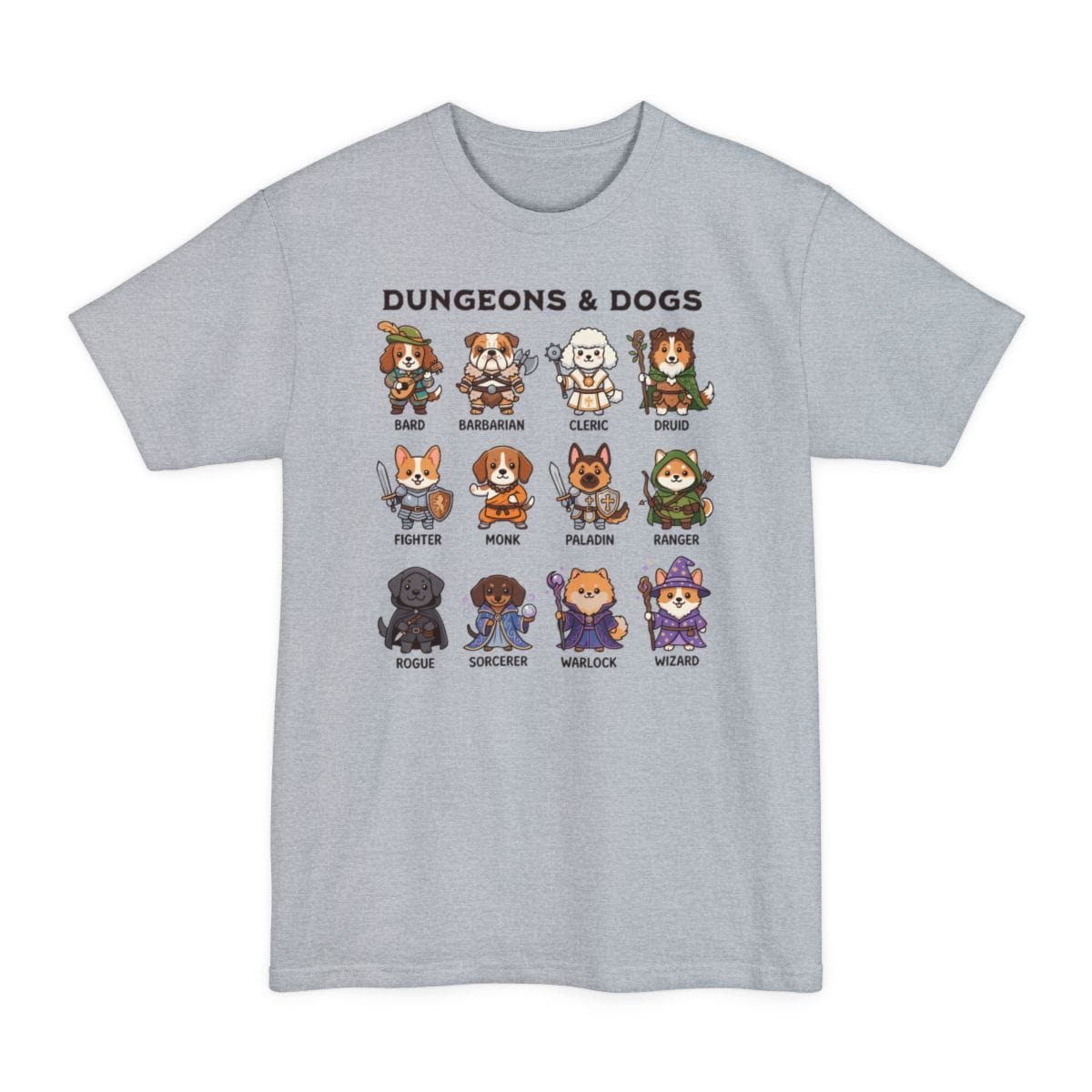 Dungeons & Dogs Tall T-Shirt