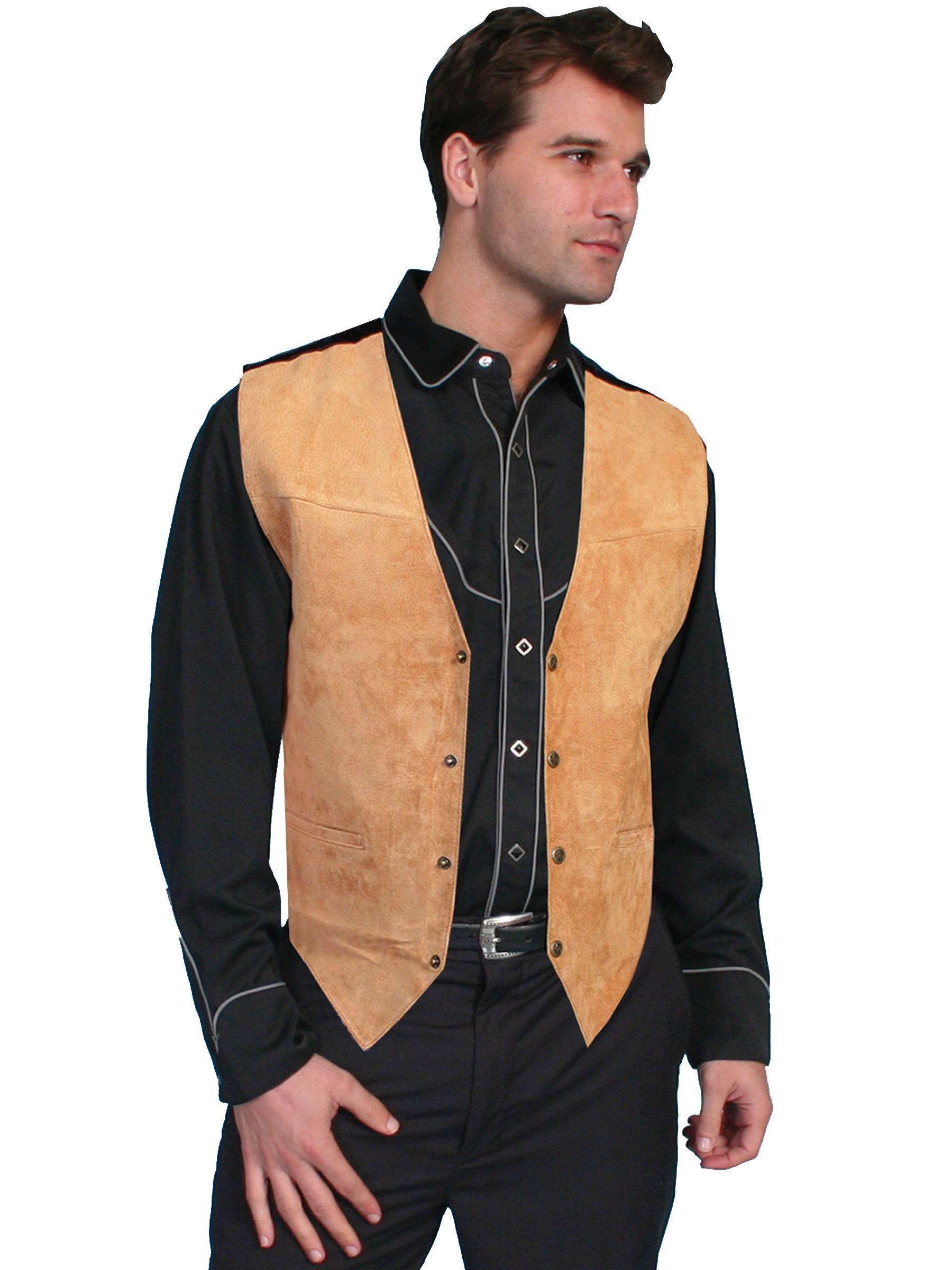 SATIN BACK VEST