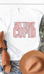 Not Today Cupid Graphic Tee T-Shirt PLUS