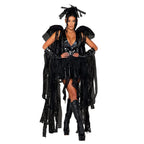 5078 - 4pc Angel of Darkness - Medium / Black