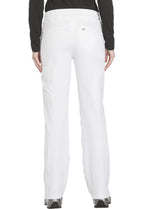 Dynamix Scrubs for Women, Drawstring Cargo Pants for Women DK130, XS, White