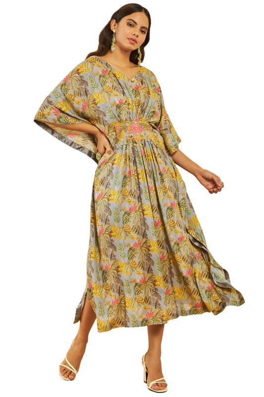 Soch Women Muslin Sequins Ethnic Wear