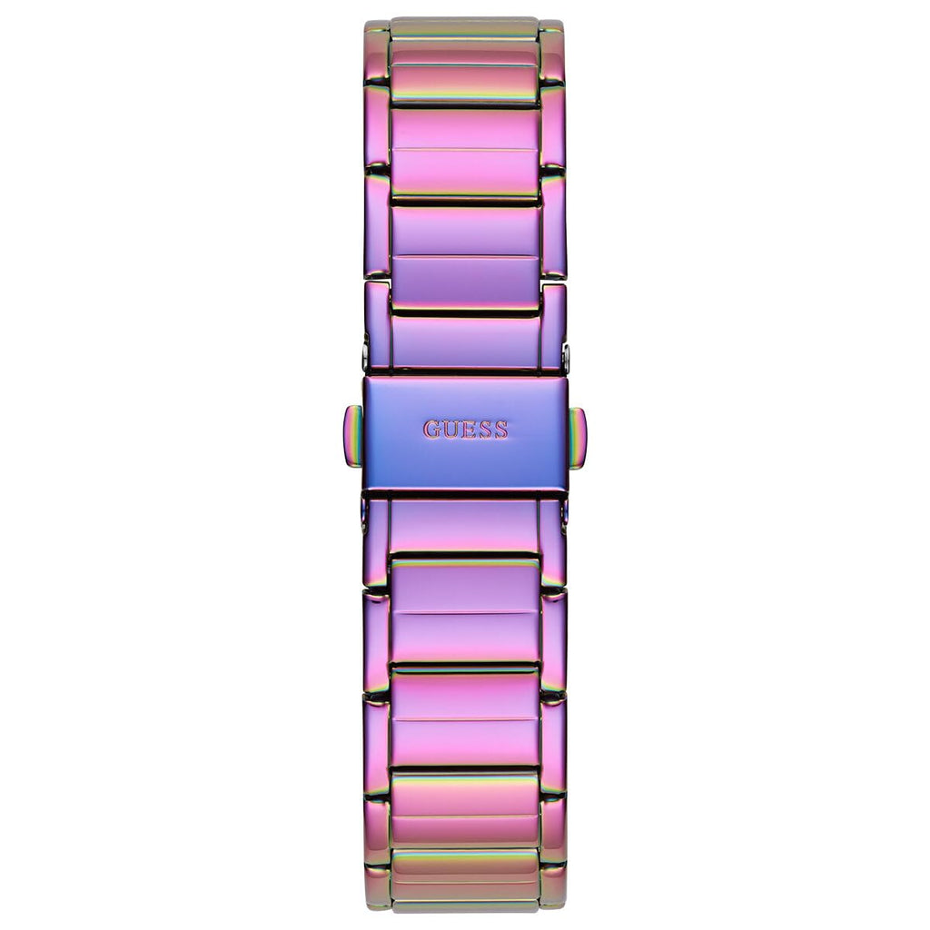 GUESS Ladies 36mm Watch - Iridescent Strap Iridescent Dial Iridescent Case