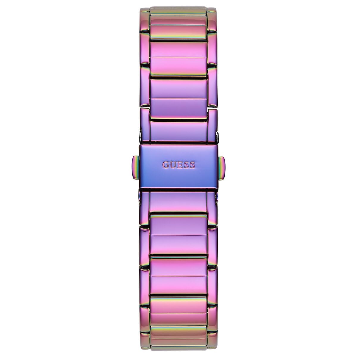 GUESS Ladies 36mm Watch - Iridescent Strap Iridescent Dial Iridescent Case