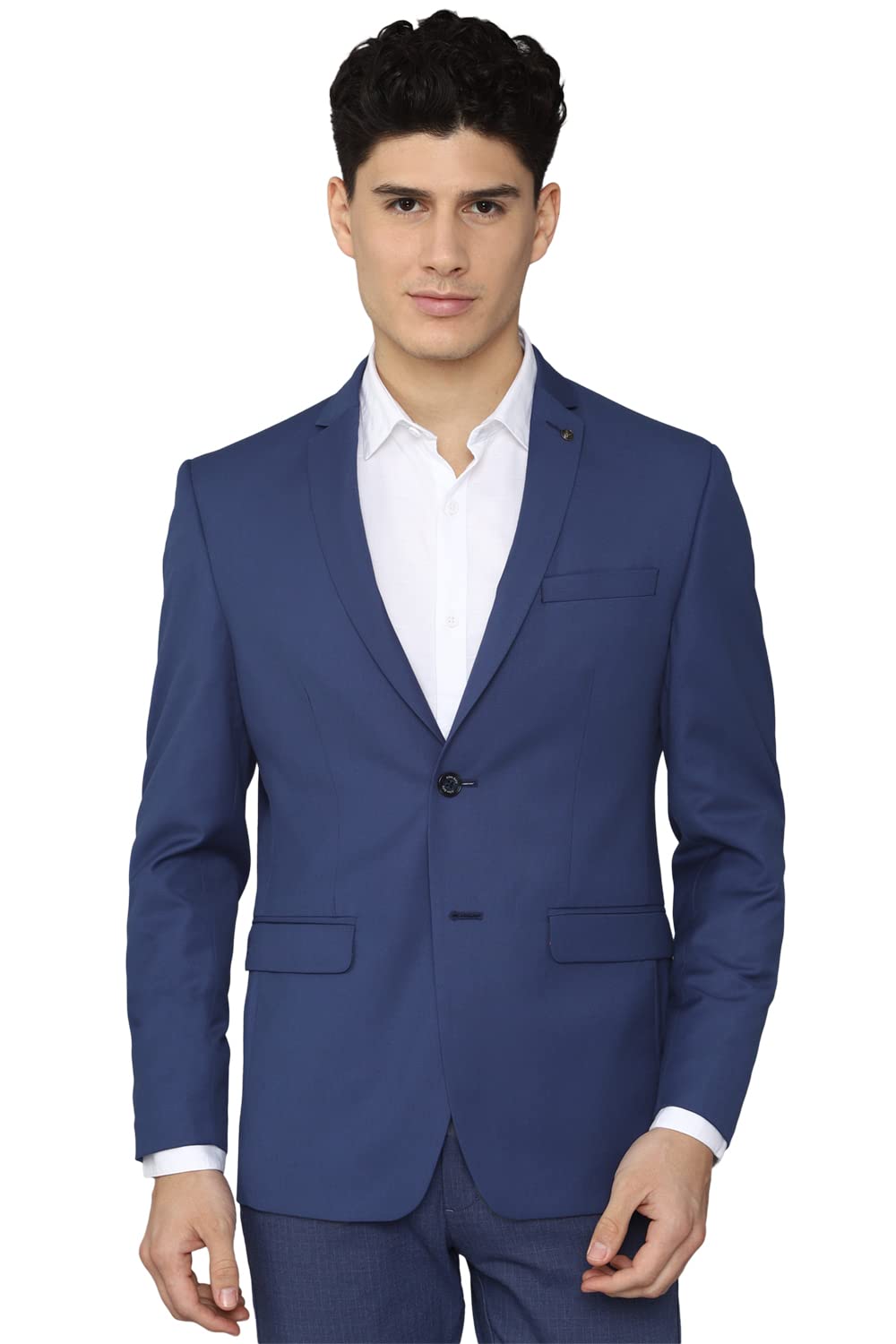 Allen Solly Women Slim Fit Solid Casual Blazer