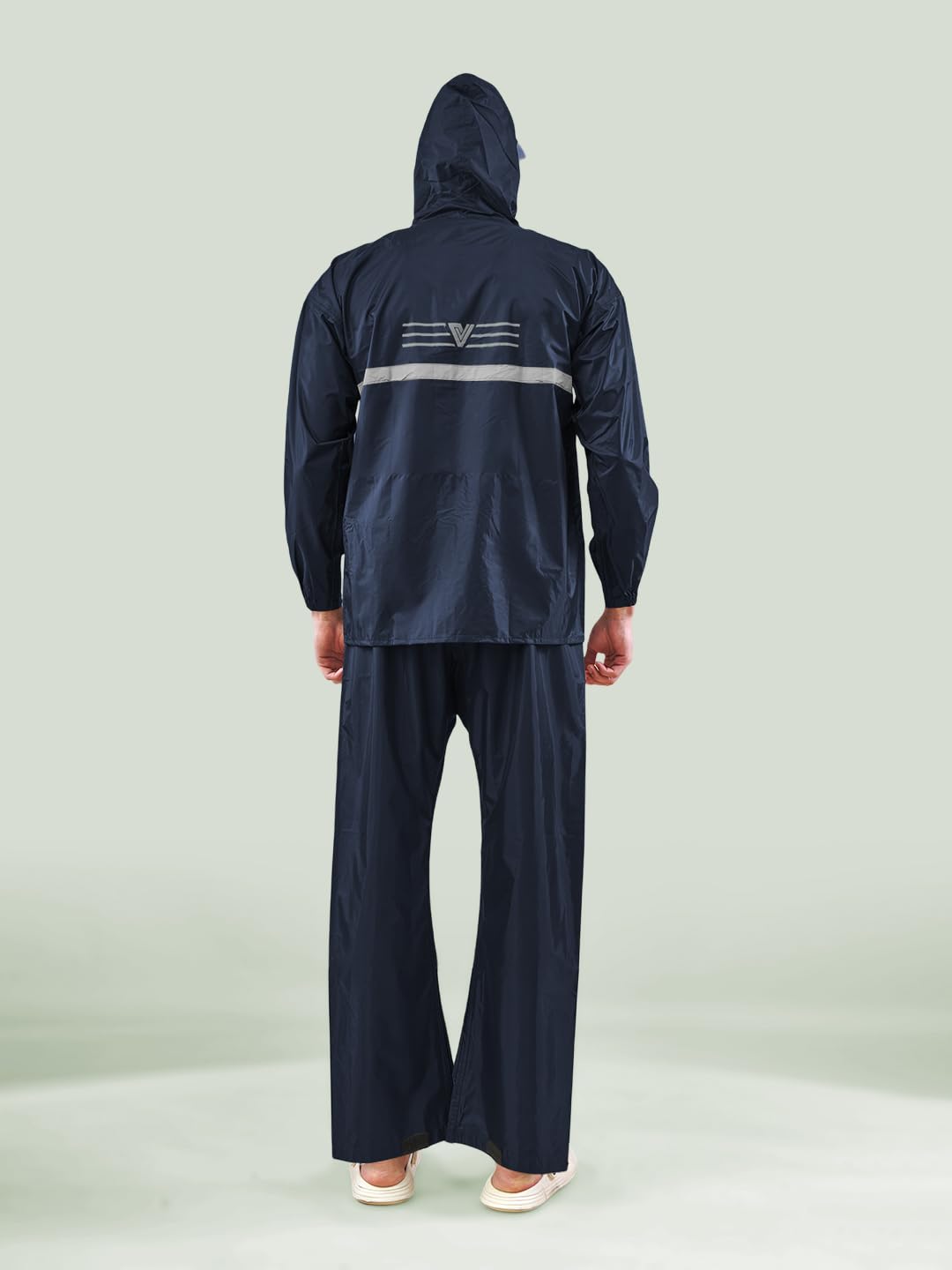 Lux Venus Reflecting Design Tapping Rain Suit For Men
