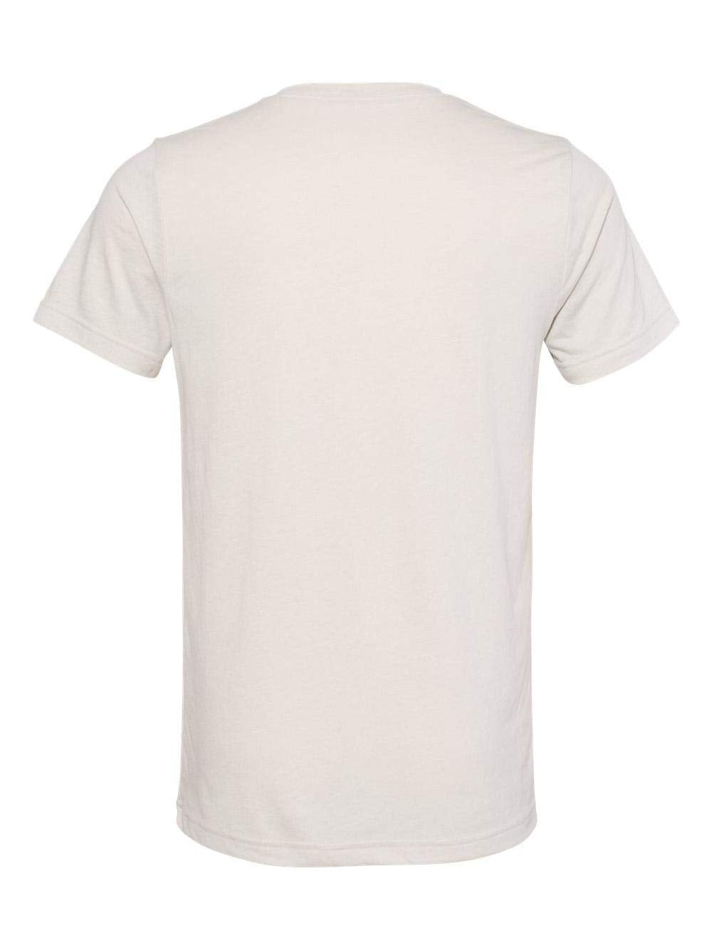 Unisex Triblend V-Neck T-Shirt - BLUE TRIBLEND - S(D0102H7W75T)