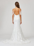 Lara 51037 - Lace Mermaid Bridal Gown - OUTLET