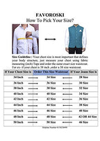 Favoroski MenS Slim Fit Nehru Jacket Ethnic Bandhgala Waistcoat