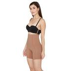 Zivame Medium Control Highwaist Thigh Shaper- Skin