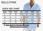 Bellstone MenS Cotton Blend Regular Shirt (Kurta1601_Dark Green_Xl