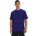 Under Armour Men's Sportstyle Left Chest Short-Sleeve T-Shirt, (468) Sonar Blue/Black/Black, X-Small