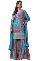Soch Women Ethnic Motifs Print Chinon Suit Set
