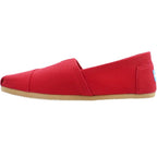 TOMS Men's TOMS CLASSIC CASUAL SHOES 8 (RED CANVAS )