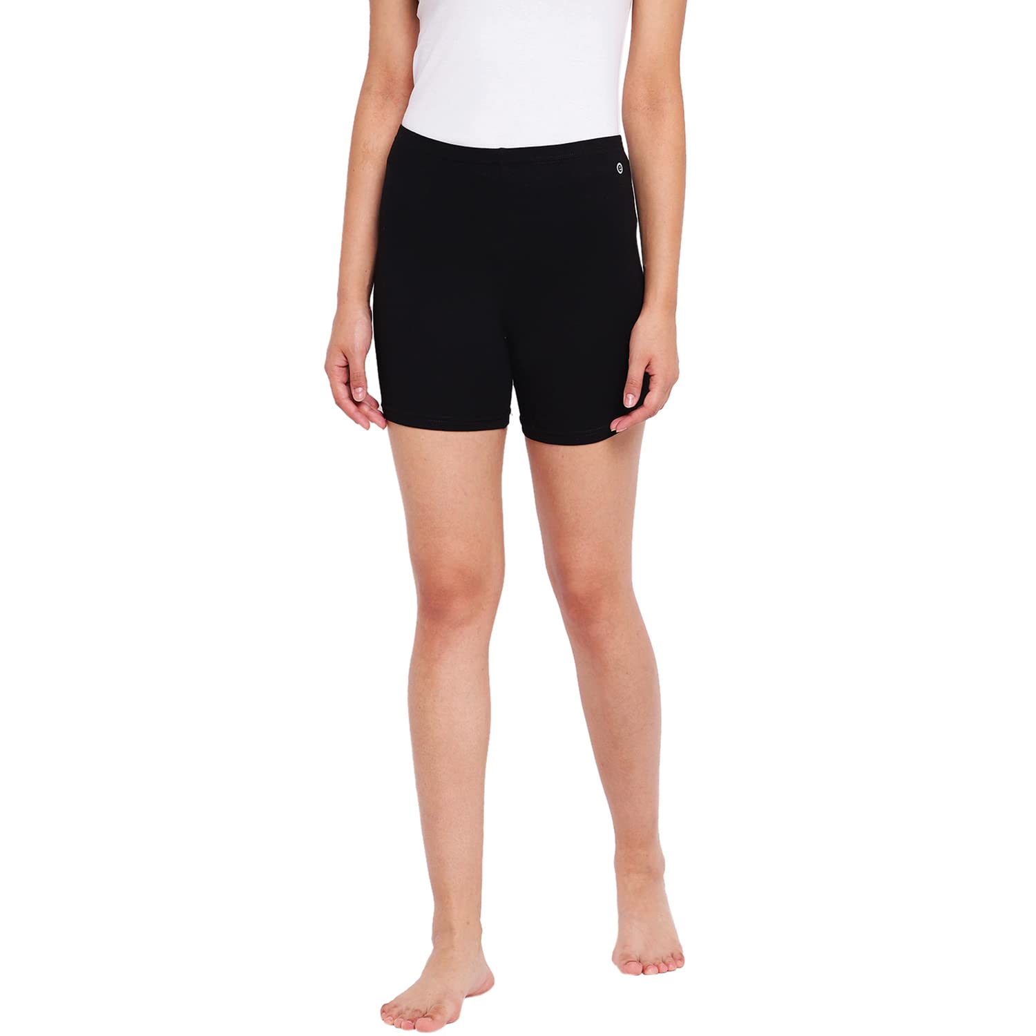Enamor Womens Shorts (Black, XL)