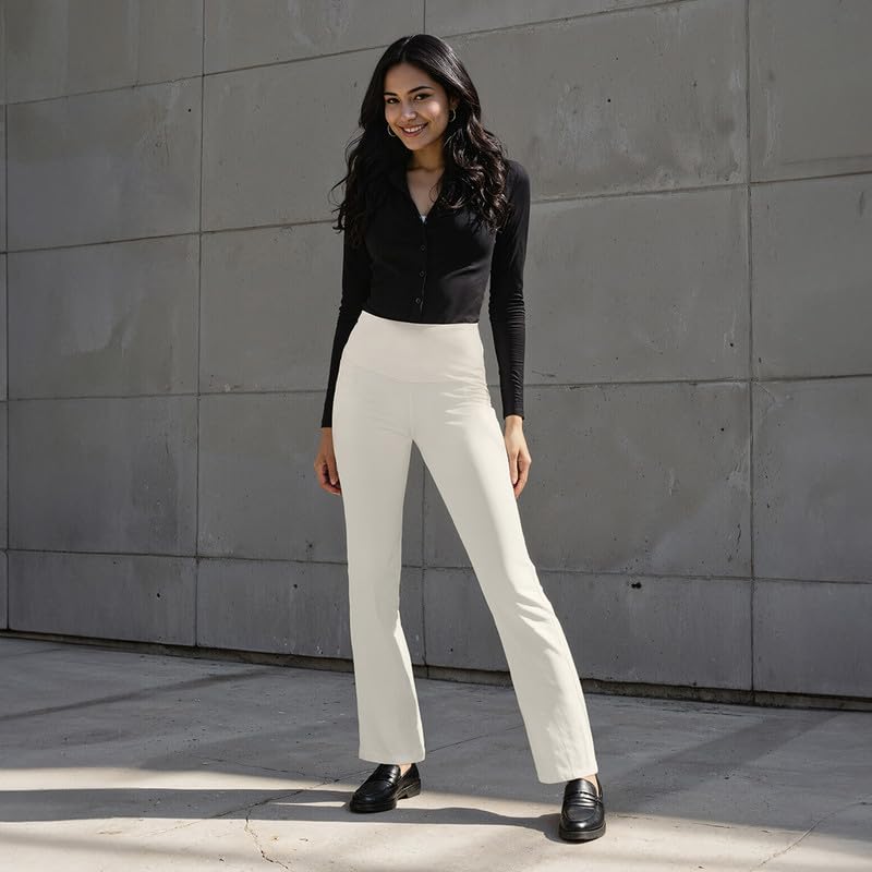 BlissClub Ultimate Straight Pants - Lite - Tall Above 55, Straight Silhouette, Stretchy, Comfortable, Back Pocket