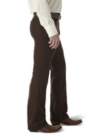 Wrangler mens Wrancher Dress jeans, Brown, 40W x 29L US