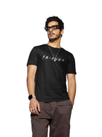Bewakoof Mens Friends 100% Cotton T-Shirt - Regular Fit, Round Neck, Half Sleeves