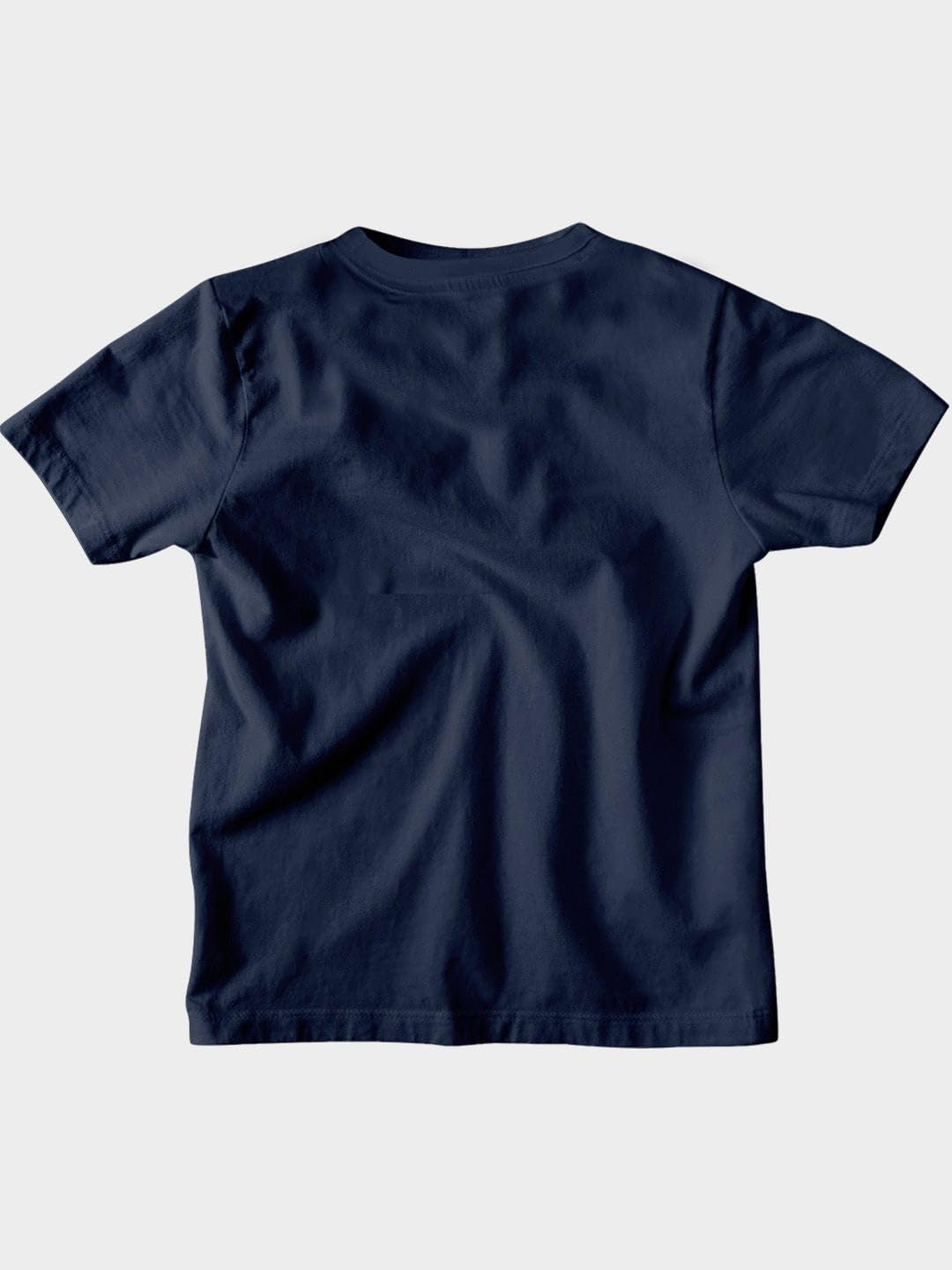 Bon Organik Boys Regular Fit T-Shirt (BON12196_Navy Blue