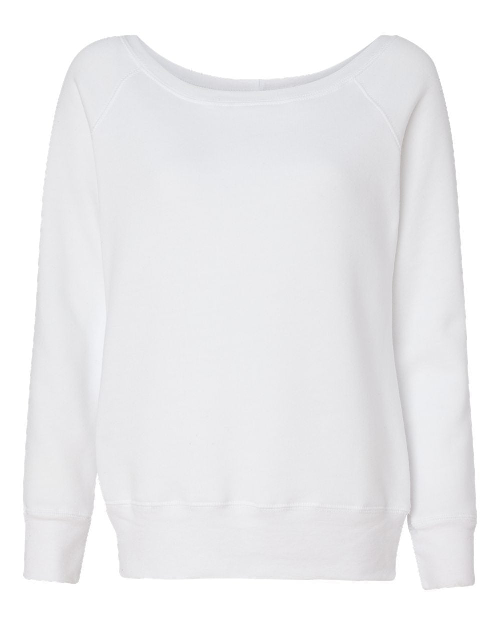 Ladies Sponge Fleece Wide Neck Sweatshirt - DEEP HTHR BLAcK - 2XL(D0102H78gDJ)