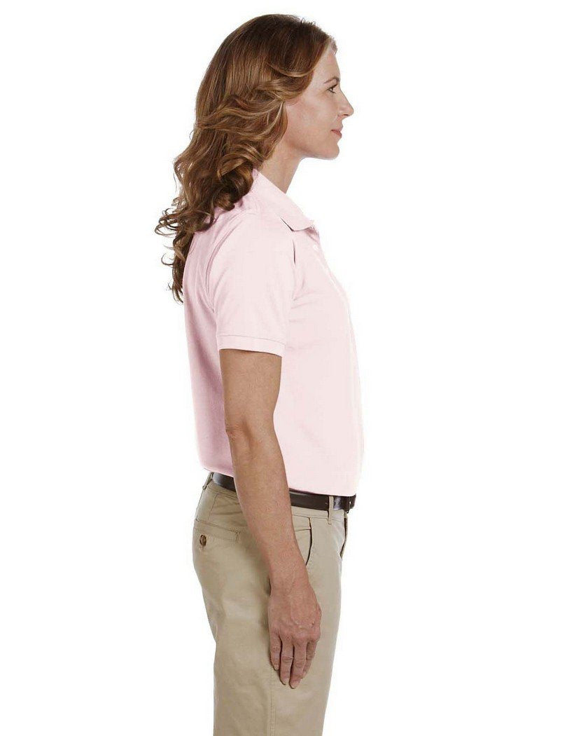 Ladies 56 oz Easy BlendPolo - WHITE - XS(D0102H7637J)