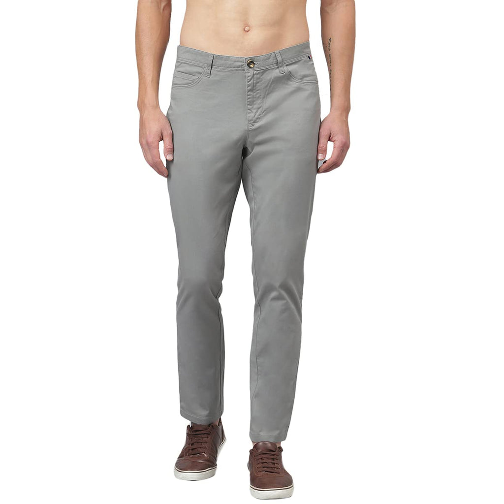 Thomas Scott Mens Solid Slim Fit Trouser