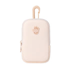 Touchland Touchette Zippered Pouch, Attachable Fashion Accessory with Snap Hook for Power Mist and Glow Mist 1FL OZ, Blush Pink