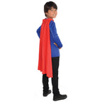 Red Cape Costumes for Kids and Adults - One Size Fits Most (1 Count) - Great For Party Dress-Up - Superhero & Halloween Capes