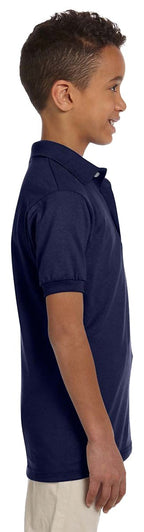 Youth SpotShieldJersey Polo - FOREST gREEN - S(D0102HI3DE7)