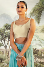 Soch Womens Tissue Sleeveless Blouse