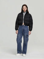 KOTTY Women Full Sleeve Solid Puffer Jacket