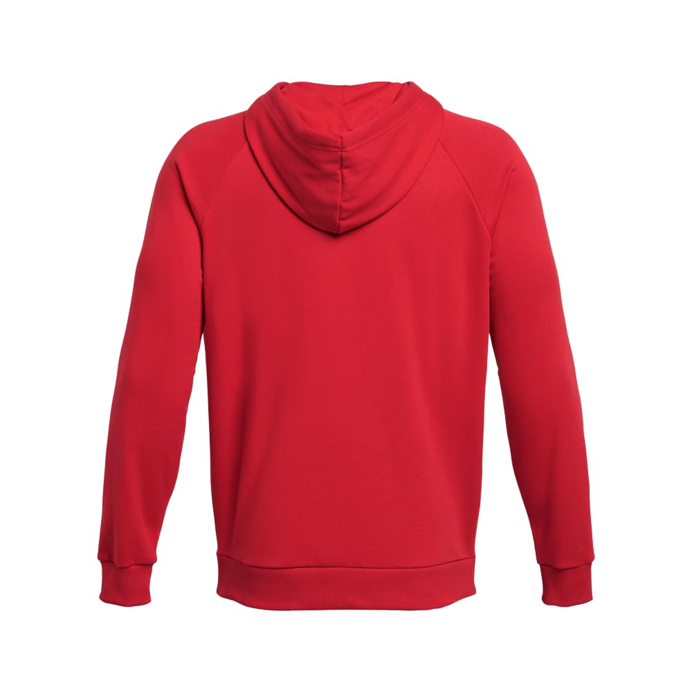 Under Armour Men's Rival Fleece Hoodie, (601) Red / / White, XX-Large