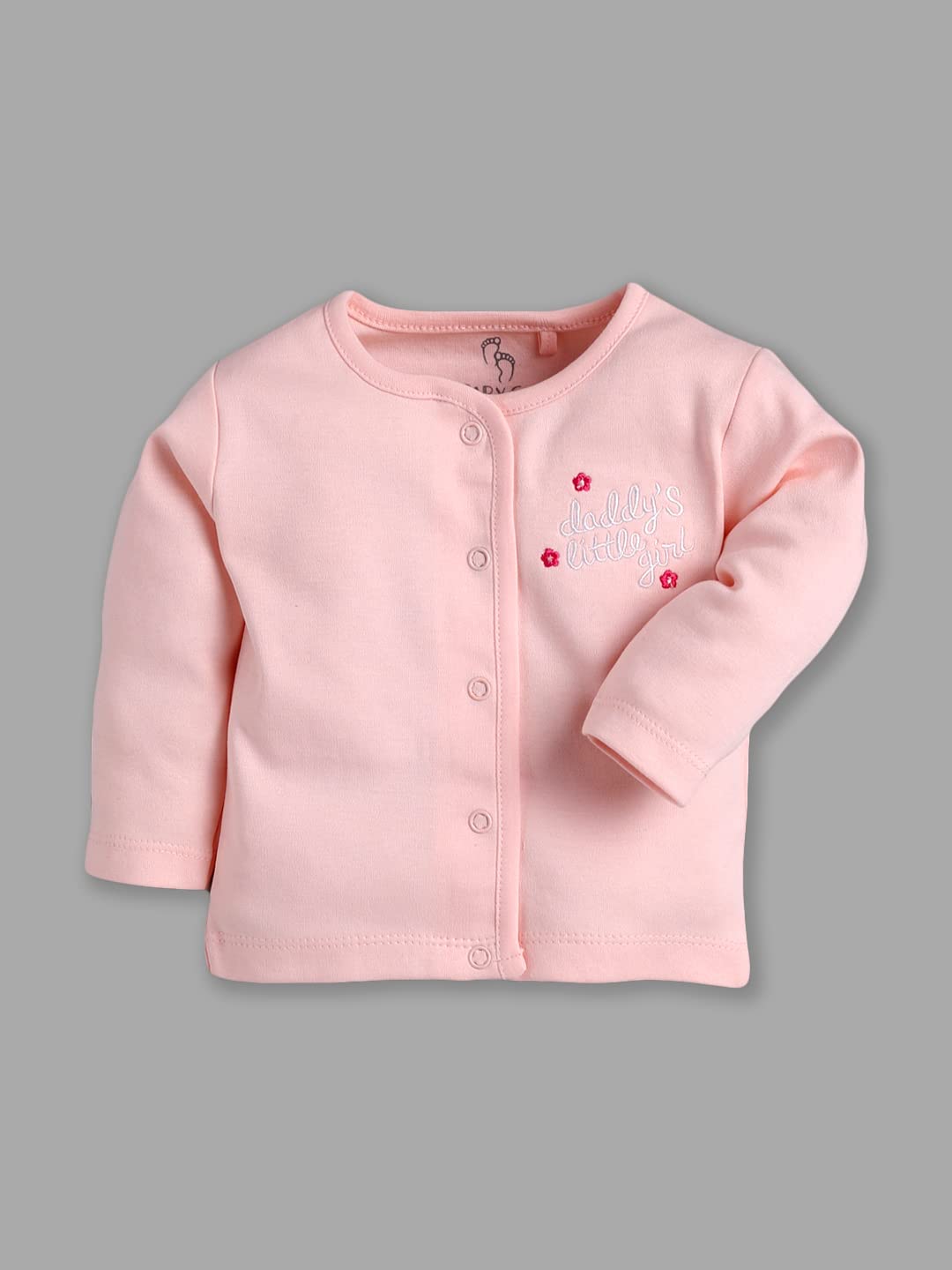 Baby Go Full Sleeve Set Of 3 Tees Combo For Baby Girls