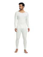 XYXX Mens Thermal Set | Antibacterial, Skin Friendly with Superior Heat Retention | Slim Fit Solid Alpine IntelliHeat Thermal S