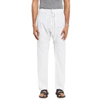 Fabindia MenS Relaxed Pants (101787903_White