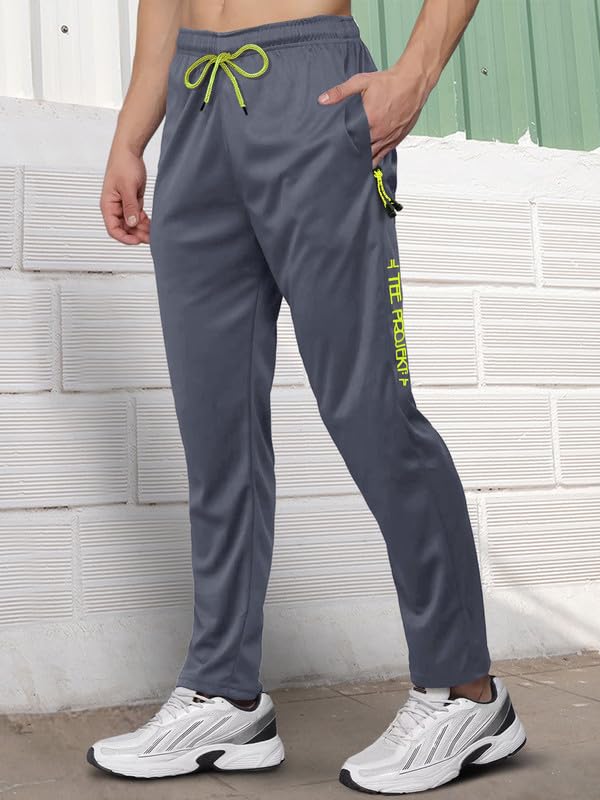 Tee Projekt Men Lycra Soild Track Pant,Mens Lycra Track Pant,Running Wear, Sports, Fancy Sports Jogger,Mens Sports Regular Fit
