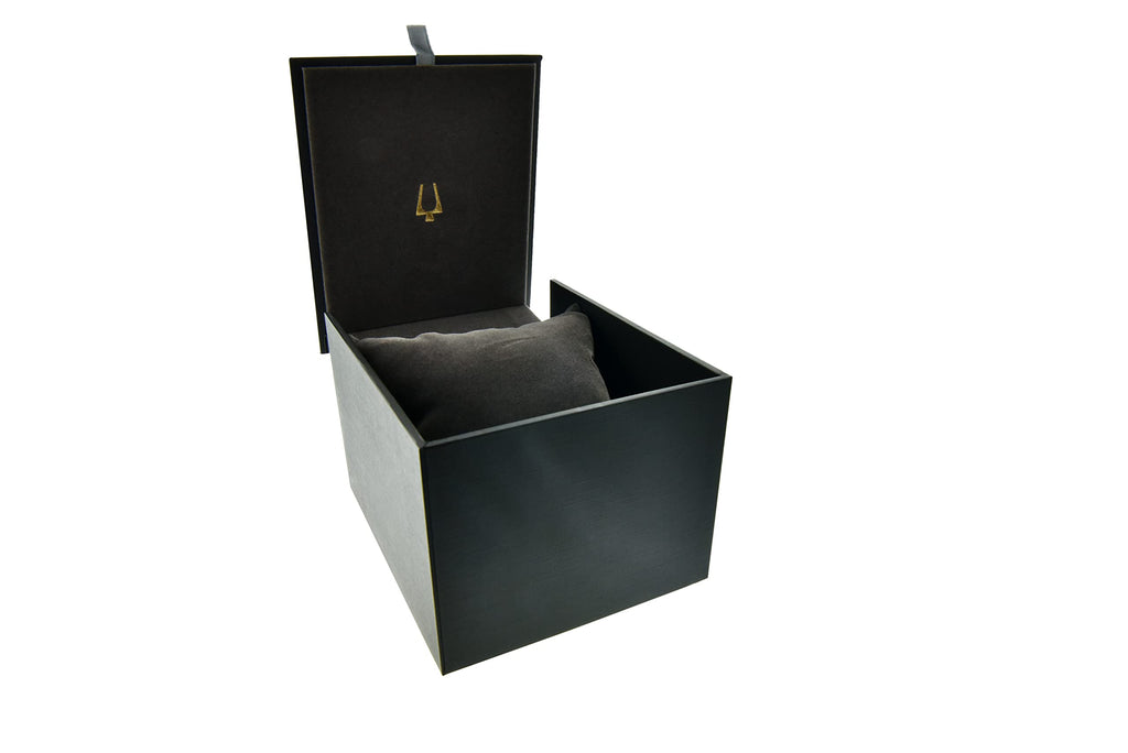 Bulova Men's Classic Sutton 4-Hand Automatic Watch, 24-Hour Sub Dial, Open Aperture, Self-Winding, Exhibition Caseback, Double C