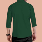 Rebelify Double Pocket MenS Casual Shirt - Regular Fit, Solid Spread Collar, Versatile Everyday Wear, Comfortable And Stylish De
