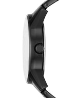 Relic by Fossil Men's Rylan Three-Hand Black Stainless Steel Bracelet Watch (Model: ZR77271)