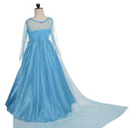 Dressy Daisy Little Girls Ice Princess Costumes Birthday Halloween Christmas Fancy Dress Up with Long Train and Accessories Size