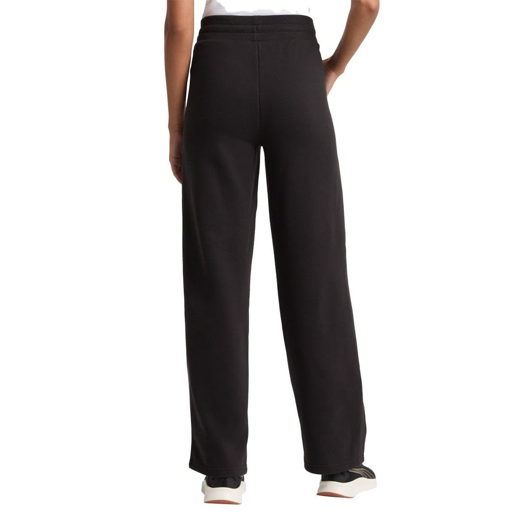 PUMA Women's Fleece Sweat Pants for Women's Straight Legs Winter Sweatpants (Black, M)
