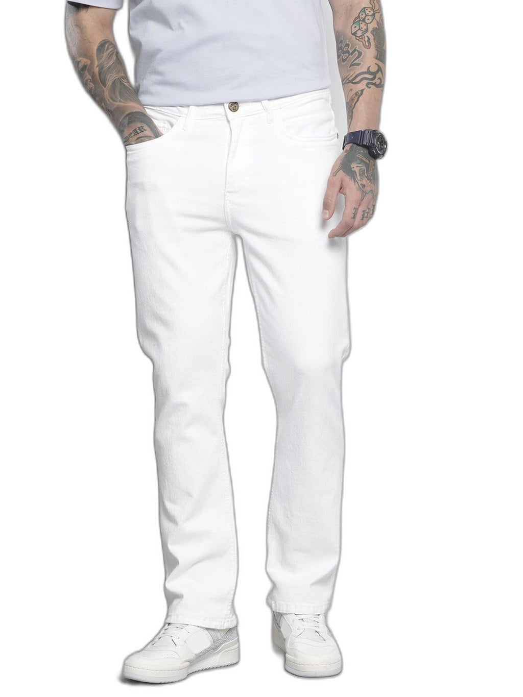 The Indian Garage Co Mens Bootcut Jeans