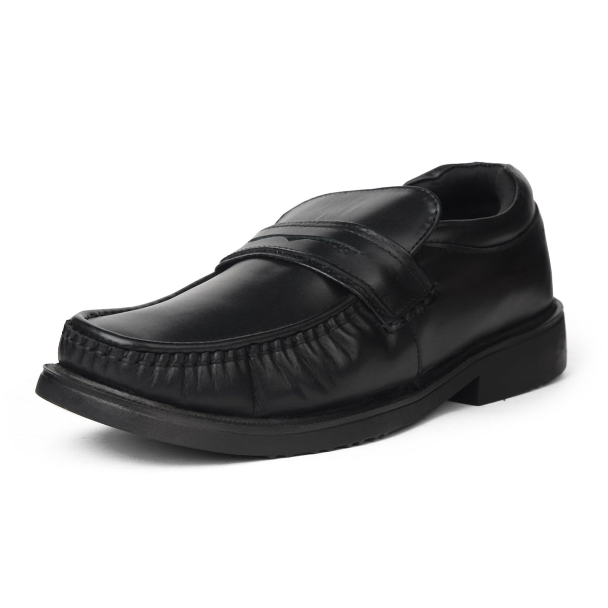 Bata Pu Mocc New Slip On Mens Black Formal Shoes  9 UK (8546149) 9
