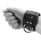 Wrist Restraints Black Faux Fur