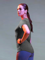 Lyra WomenS Rapid Dry Short Sleeve Breathable And Flexible Fit Active Top