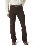 Wrangler mens Wrancher Dress jeans, Brown, 40W x 29L US